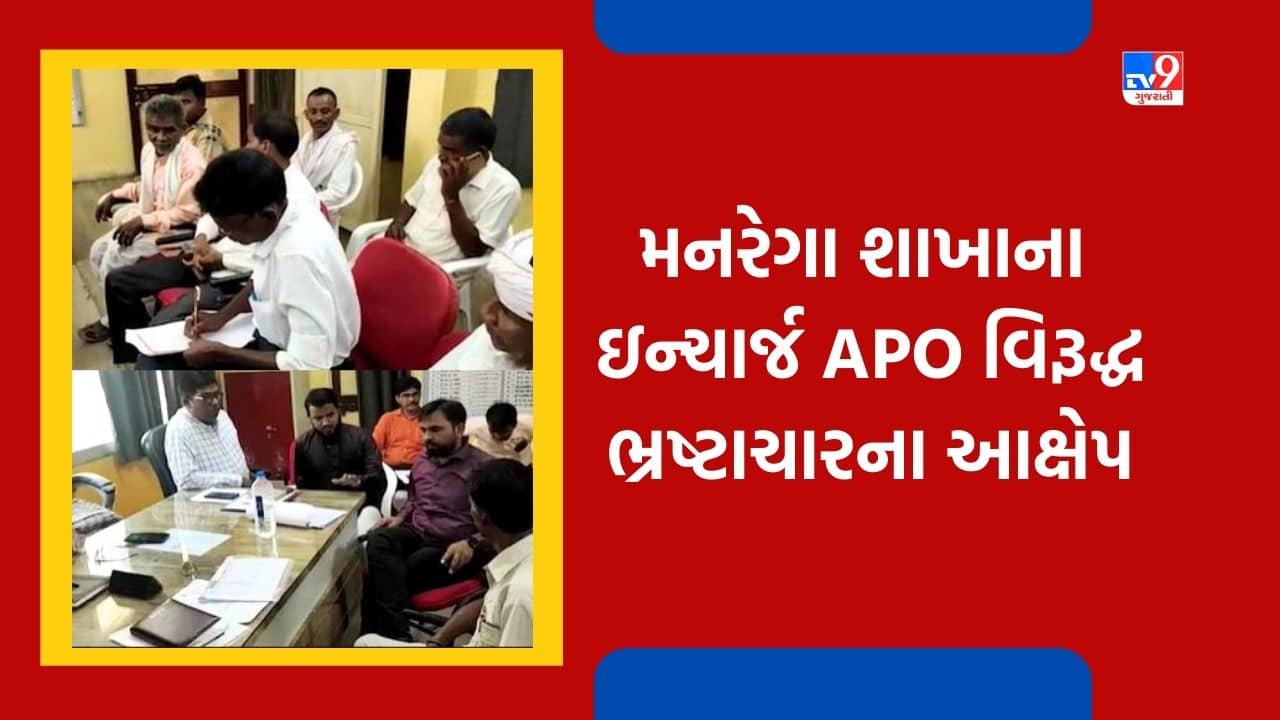 દાહોદ મનરેગા શાખાના ઈન્ચાર્જ APO વિરૂદ્ધ ભ્રષ્ટાચારના આક્ષેપ, સ્ટેટ વિજીલન્સને રજૂઆત બાદ તપાસ શરૂ, જુઓ Video