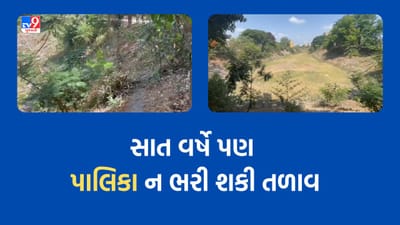 Navsari: જનતાના પૈસાનું આંધણ, નવસારીના વિજલપુરમાં મીઠુ પાણી આપવામાં પાલિકાના ધાંધિયા, 7 વર્ષ બાદ પણ તળાવ નથી ભરી શકી