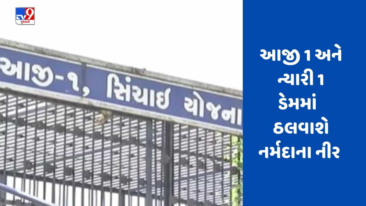 Gujarati Video: ગરમીમાં રાજકોટ નહીં રહે તરસ્યું, 7મેના રોજ આજી-1 અને ન્યારી-1 ડેમમાં ઠલવાશે નર્મદાના નીર, જુઓ Video