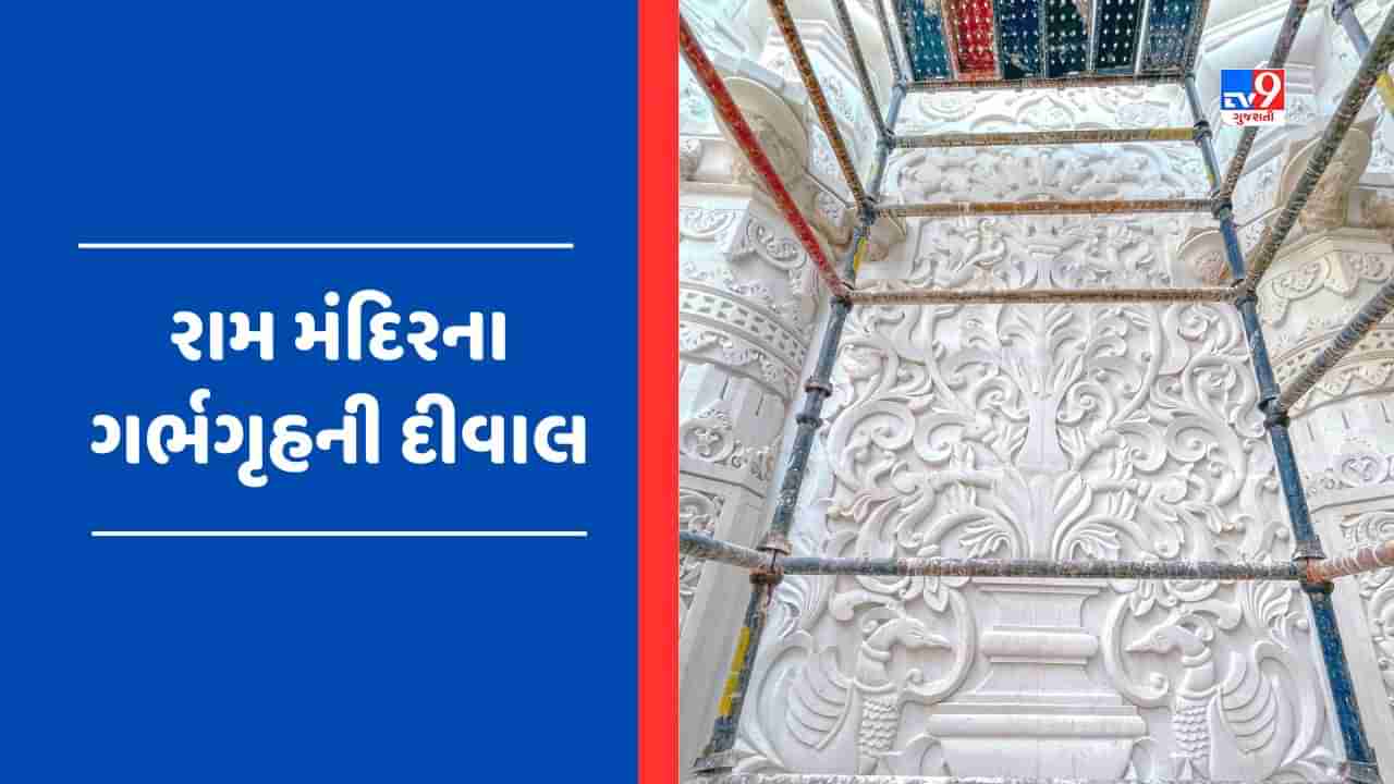 અદ્દભુત, અલૌકિક અને ભવ્યરુપ લઈ રહ્યું છે અયોધ્યાનું રામ મંદિર, જુઓ ગર્ભગૃહની દીવાલનો Viral Photo