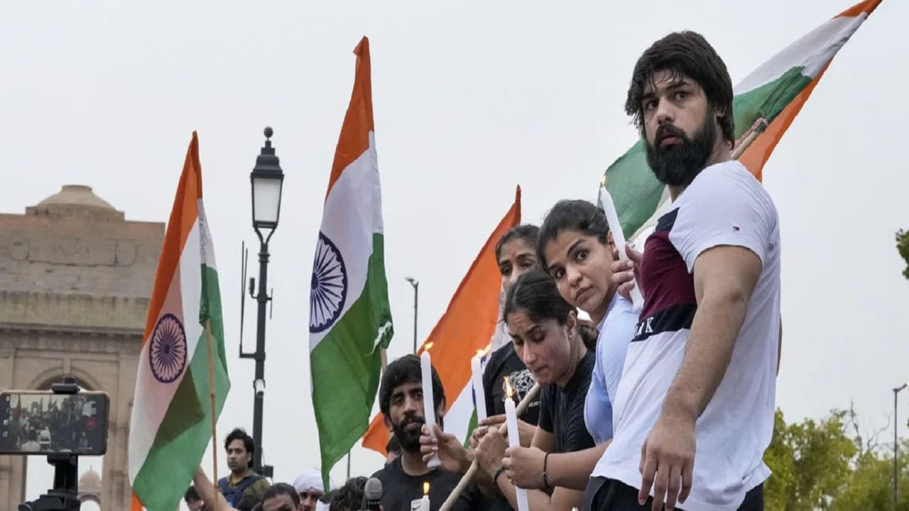 Wrestlers Protest At India Gate: ઈન્ડિયા ગેટ પર કુસ્તીબાજોની 'નો એન્ટ્રી', દિલ્હી પોલીસે તેમને ઉપવાસ કરતા રોક્યા