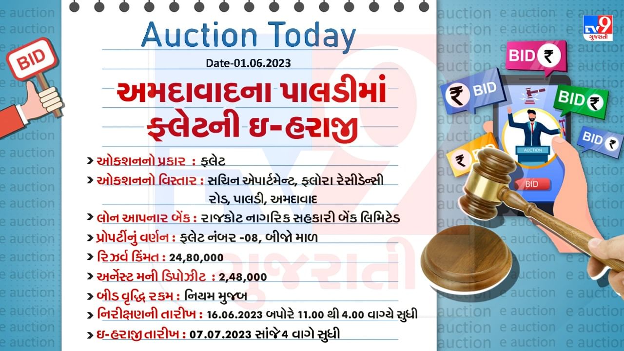 Ahmedabad E Auction Detail
