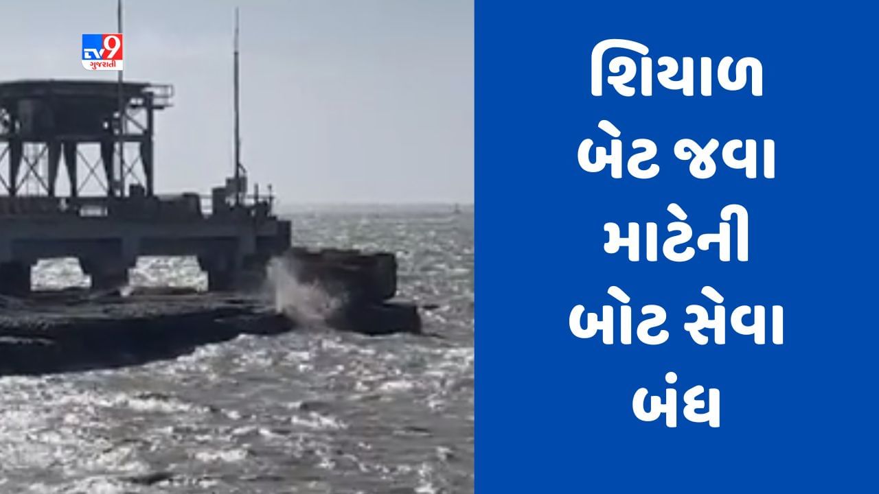 Amreli : શિયાળ બેટ જવા માટેની બોટ સેવા બંધ કરાઈ, ઇમર્જન્સીમાં જરૂર પડશે તો બોટથી અવરજવર કરાશે, જુઓ Video