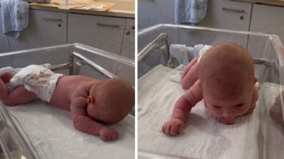 અહો આશ્ચર્યમ ! માત્ર ત્રણ દિવસની બાળકી ચાલવા લાગી, VIDEO જોશો તો ચોંકી જશો