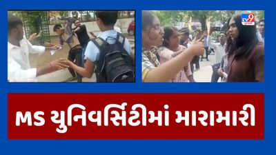 Gujarati video : MS યુનિવર્સિટીમાં AGSU અને AGSG ગ્રુપના વિદ્યાર્થીઓ બાખડ્યા, એક વિદ્યાર્થીને માથાના ભાગે ગંભીર ઇજા પહોંચી