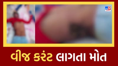 ગાંધીનગરના સાદરા ગામમાં વીજ કરંટ લાગતા બે લોકોના મોત, મંદિરની ધજા ચઢાવતી વખતે બની ઘટના, જુઓ Video