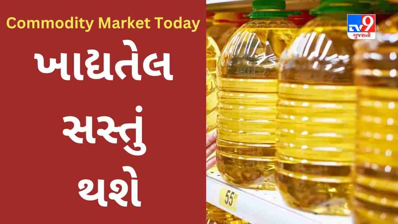 Commodity Market Today : સરકારે ગૃહિણીના બજેટનો રાખ્યો ખ્યાલ, ખાદ્યતેલ સસ્તું થશે