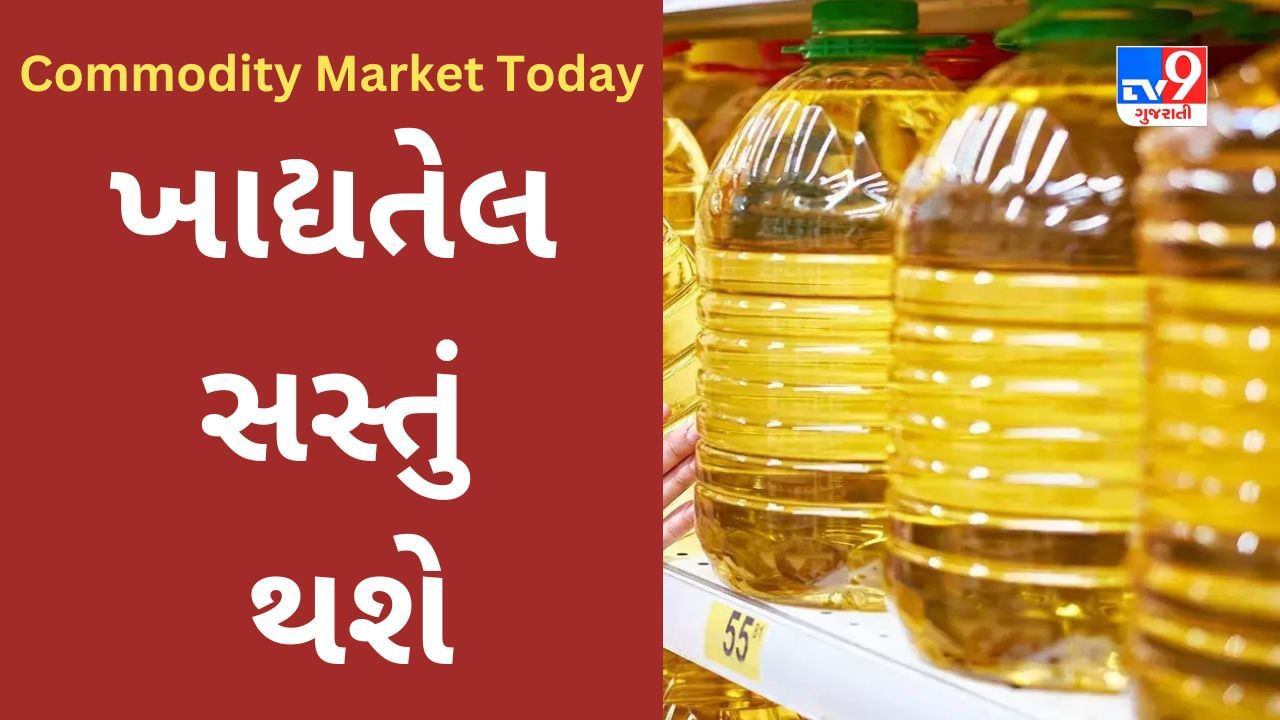 Commodity Market Today : સરકારે ગૃહિણીના બજેટનો રાખ્યો ખ્યાલ, ખાદ્યતેલ સસ્તું થશે