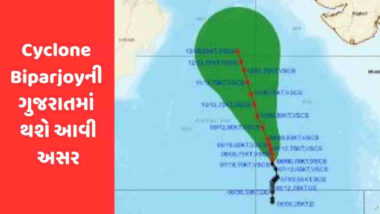 Cyclone Biparjoy : વાવાઝોડુ ઓમન તરફ ફંટાયું, ગુજરાતમાં થશે આવી અસર, જુઓ Video