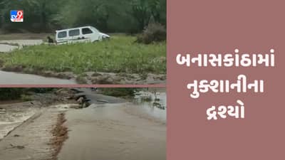 Gujarat Video:ધાનેરામાં વરસાદ બાદ નુક્શાનીના દ્રશ્યો, અધિકારીઓ અસરગ્રસ્ત વિસ્તારમાં પહોચ્યા