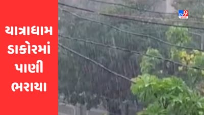 Gujarati Video: વરસાદ બાદ યાત્રાધામ ડાકોરમાં પાણી ભરાયા ,તંત્રની પ્રિમોન્સૂન કામગીરીની પોલ ખૂલી
