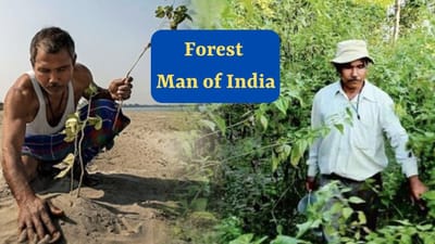 Forest Man of India Jadav Payeng: 43 વર્ષથી દરરોજ વાવે છે એક વૃક્ષ, 500 હેક્ટરથી વધુની બંજર જમીન બનાવી દીધી હરીયાળી