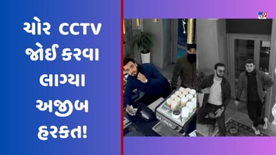 ચોરી કરવા ગયેલા બે ચોર CCTV જોઈ કરવા લાગ્યા અજીબ હરકત ! જુઓ આ Funny Viral Video