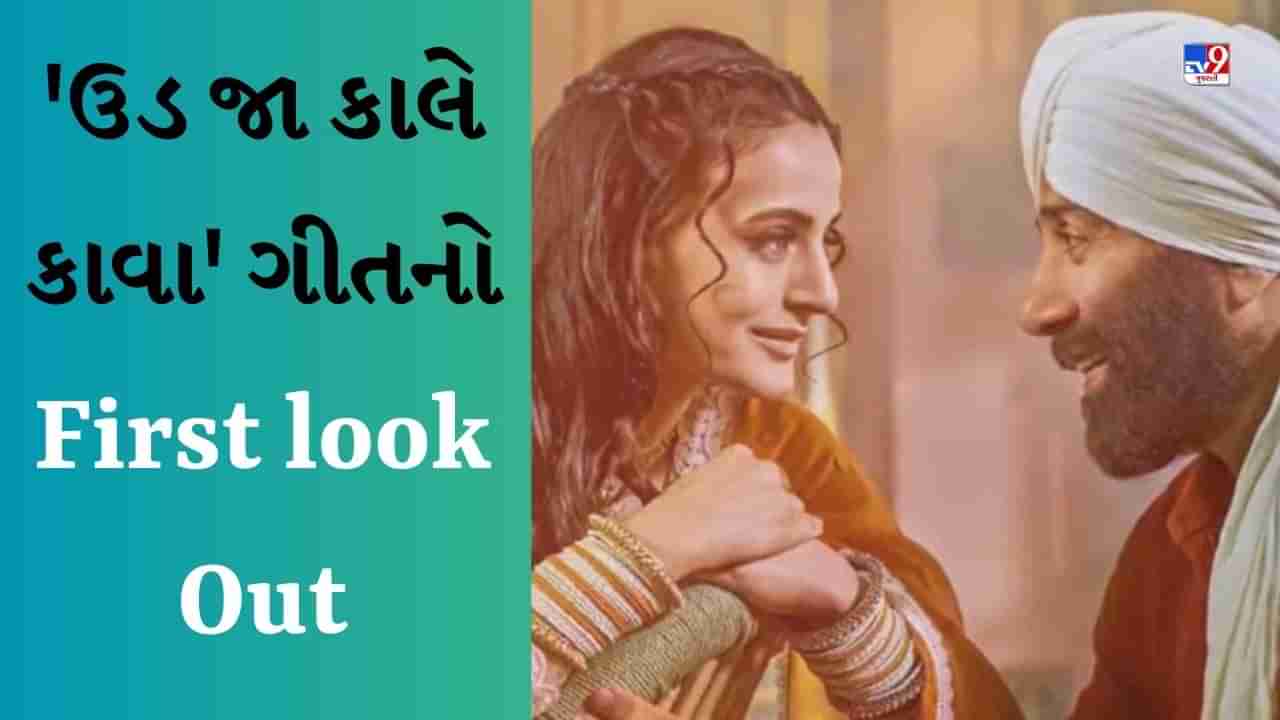 Gadar 2 : ઉડ જા કાલે કાવાનો First look Out, સકીના અને તારા સિંહની જોડી લાગી શાનદાર