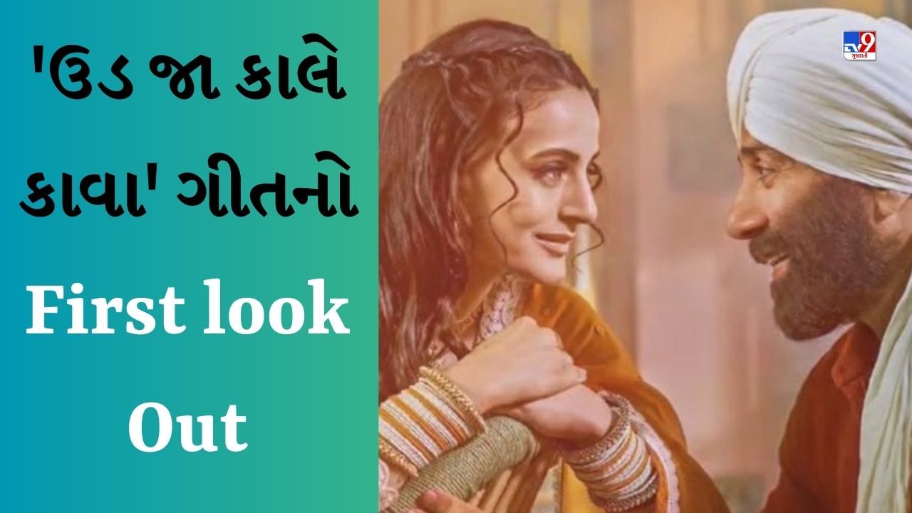 Gadar 2 : 'ઉડ જા કાલે કાવા'નો First look Out, સકીના અને તારા સિંહની જોડી લાગી શાનદાર