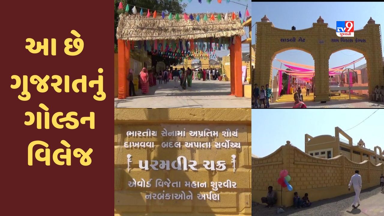 Gujarat Golden Village : અમરેલીના રફાળા ગામની થઈ કાયાપલટ, સમગ્ર ગામ ગોલ્ડન રંગે રંગાયુ