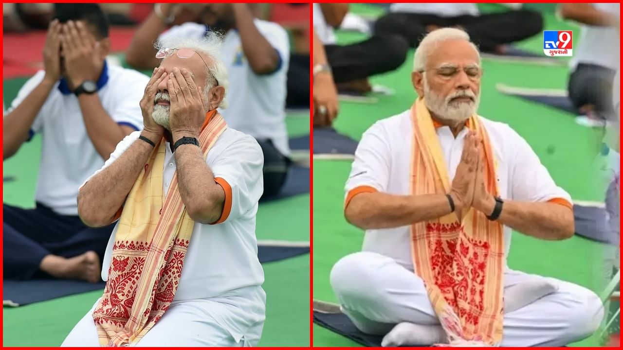 Narendra Modi Yoga Day 2