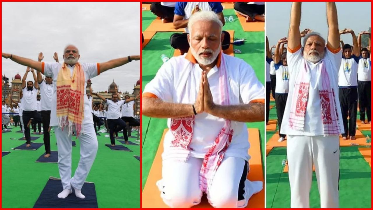 Narendra Modi Yoga Day 3