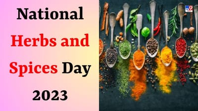 National Herbs and Spices Day 2023: આજે છે રાષ્ટ્રીય જડીબુટ્ટીઓ અને મસાલાઓનો દિવસ, જાણો શા માટે છે આ દિવસ ખાસ