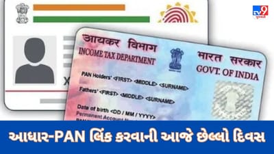 Pan-Aadhar Linking: પાન-આધાર લિંક કરવાની આજે છેલ્લી તારીખ, શું સરકાર સમયમર્યાદા વધારશે ?