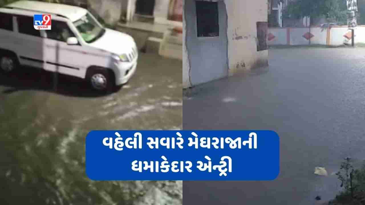 Breaking News Monsoon 2023: પંચમહાલ જિલ્લામાં વહેલી સવારે મેઘરાજાની ધમાકેદાર એન્ટ્રી, ભારે ઉકળાટ બાદ કડાકા ભડાકા સાથે ધોધમાર વરસાદ