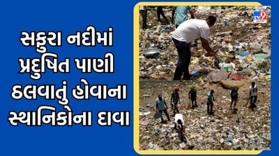 Rajkot: ધોરાજીની શાન એવી સફુરા નદીમાં પ્રદુષિત પાણી ઠલવાતું હોવાના દાવા, સામાજિક કાર્યકર અને યુવાનોએ નદીની કરી સફાઈ, જુઓ Video Rajkot: ધોરાજીની શાન એવી સફુરા નદીમાં પ્રદુષિત પાણી ઠલવાતું હોવાના દાવા, સામાજિક કાર્યકર અને યુવાનોએ નદીની કરી સફાઈ, જુઓ Video
