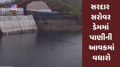 Narmada: સરદાર સરોવર ડેમમાં પાણીની આવકમાં વધારો, જળસપાટી 120.46 મીટર પર પહોંચી