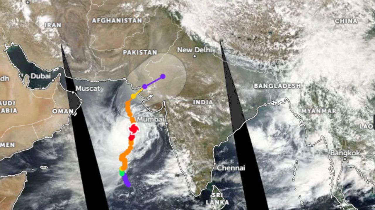 How to track Cyclone Biperjoy live on your smartphone in real time