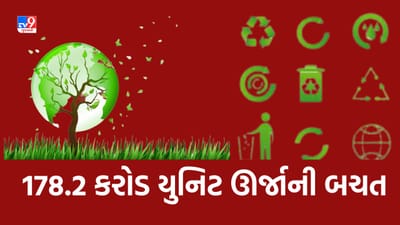 Gandhinagar: ગો ગ્રીન અંતર્ગત ઊર્જા ક્ષેત્રે ગુજરાત અવ્વલ, કાર્બન ઉત્સર્જનમાં 72 હજાર ટનથી વધુના ઘટાડા સાથે 724 કરોડ યુનિટ ઊર્જાની બચત