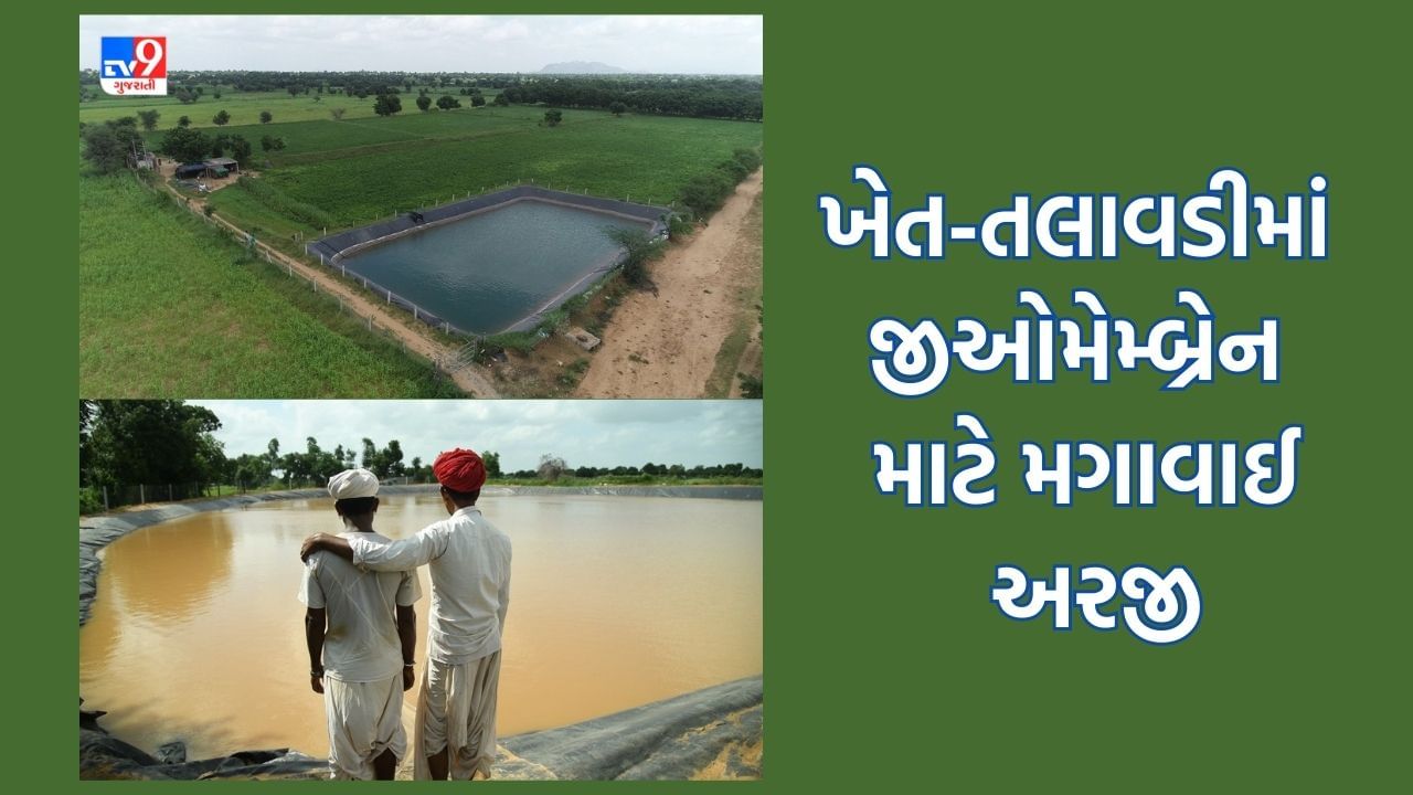 Gandhinagar: જળસંચય માટે રાજ્ય સરકારનો નવતર અભિગમ, ખેત તલાવડીમાં જીઓમેમ્બ્રેન ફીટ કરવા અરજી મંગાવાઈ