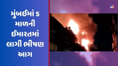 Breaking News મુંબઈમાં 5 માળની ઈમારતમાં લાગી ભીષણ આગ, ફાયરની 12 ગાડીઓ ઘટનાસ્થળે હાજર, જુઓ Video