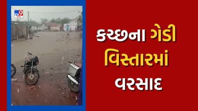 Kutch : કચ્છના રાપરમાં બપોર બાદ વાતાવરણમાં પલટો, ગેડી વિસ્તારમાં વરસાદ, જુઓ Video