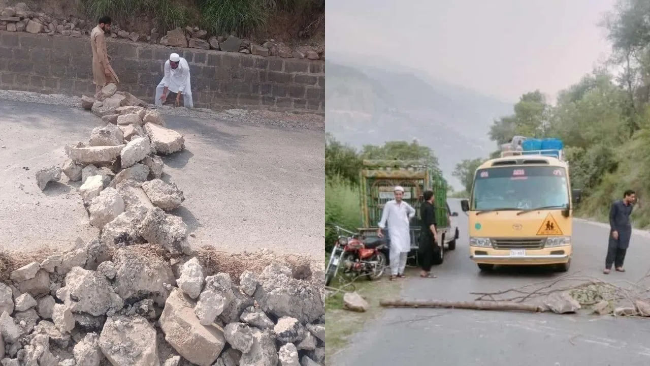 POK Protest : Starvation in POK, street fighting for flour, highways closed, markets closed, closed, fighting, flour, highways, Markets, Pakistan, pakistan economic crisis, pakistan economy, pakistan news, pok, POK Protest, Protest, Starvation, street