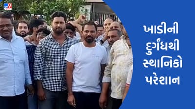 Gujarat Video : અમરોલીની ખાડીમાંથી આવતી અસહ્ય દુર્ગંધથી સ્થાનિકોમાં રોષ, ચૂંટણી બહિષ્કારની ઉચ્ચારી ચીમકી