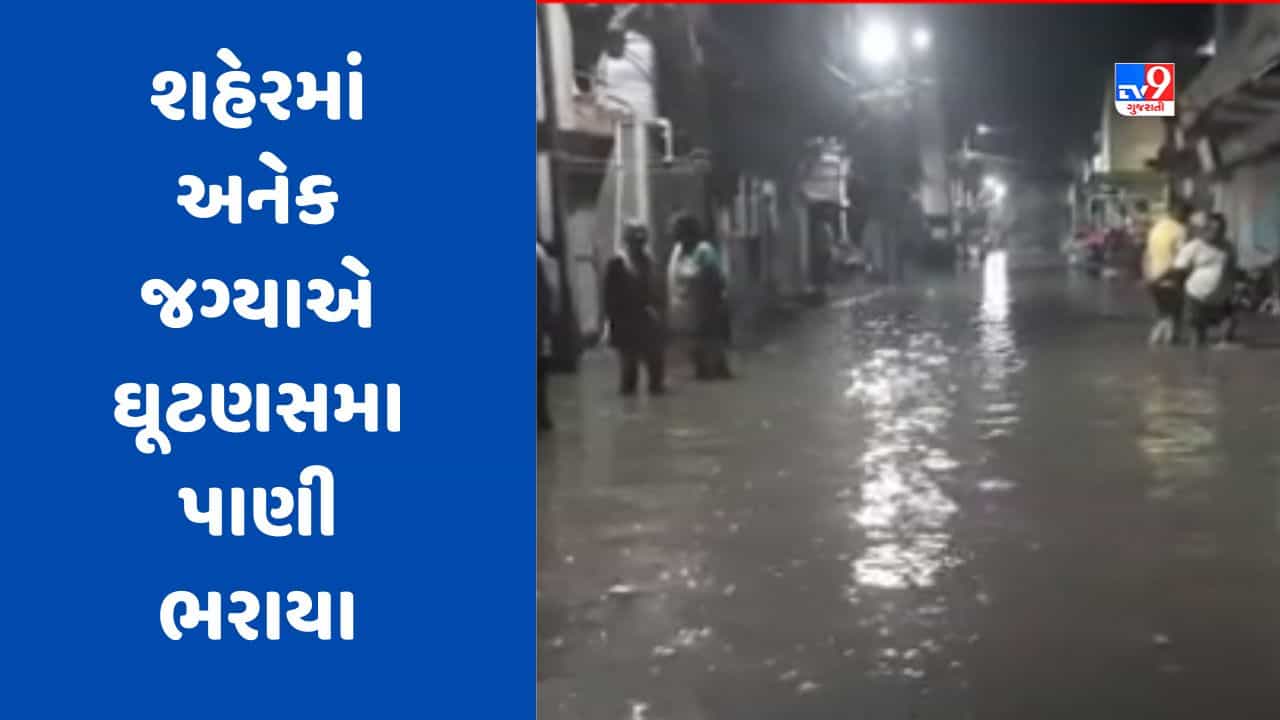 Monsoon 2023 : વિરમગામના ગ્રામ્ય વિસ્તારોમાં વરસાદ, નીચાણવાળા વિસ્તારોમાં પાણી ભરાયા, જુઓ Video