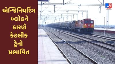Railway News : અમદાવાદ રેલવે સ્ટેશન પર એન્જિનિયરિંગ બ્લોકને કારણે કેટલીક ટ્રેનો પ્રભાવિત