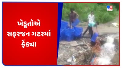 Himachal Pradesh: શિમલાના ખેડૂતોએ સફરજન ગટરમાં ફેંક્યા, ભાજપે રાહુલ ગાંધી પર સાધ્યું નિશાન, જુઓ Video