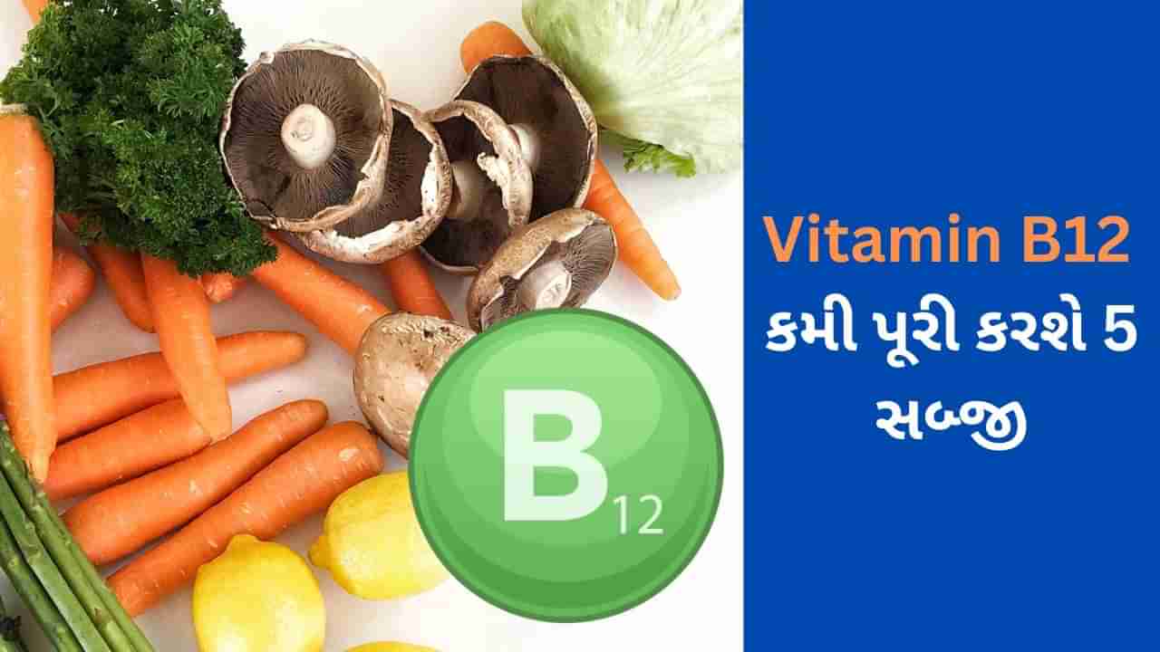 Vitamin B12 ની કમી શરીરને કરી નાખશે ખોખલું, નોનવેજ ફુડ કરતા આ 5 સબ્જી ખાઓ, તરત મળશે રાહત