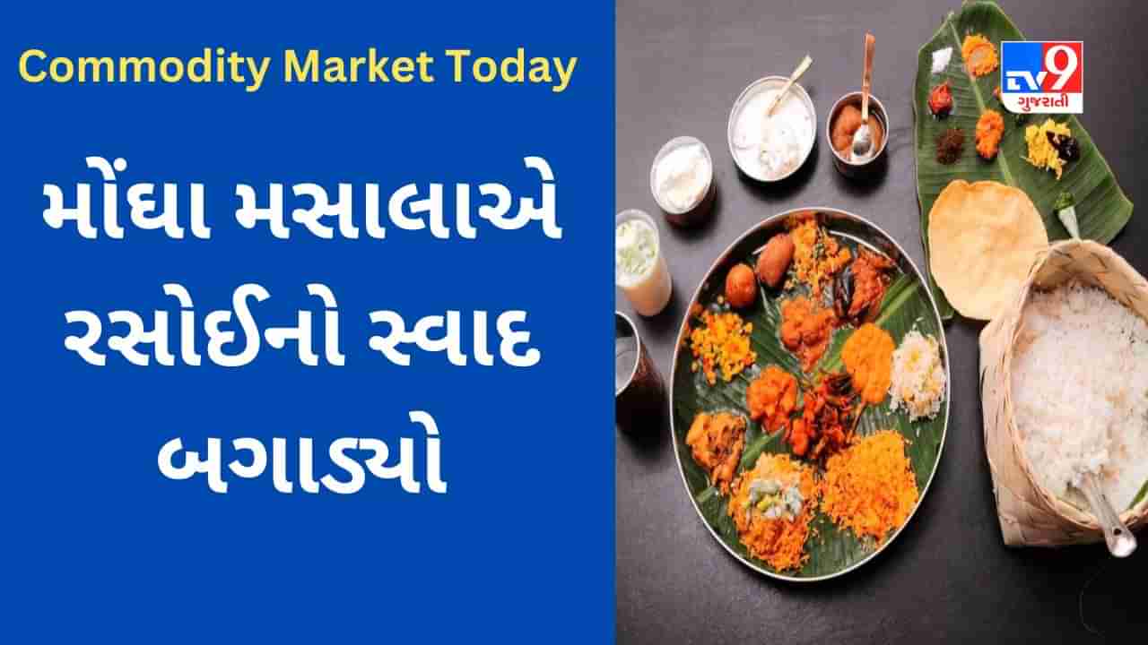 Commodity Market Today : પહેલાં ટામેટાં પછી મરચાં અને હવે મસાલાએ રસોઈનો સ્વાદ બગાડ્યો, જાણો લેટેસ્ટ કિંમત