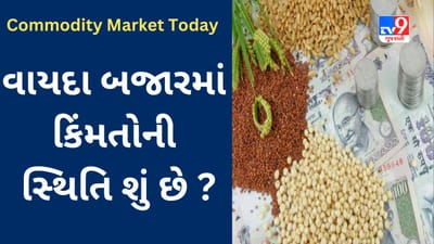Commodity Market Today : સોના - ચાંદી અને અનાજની વાયદા બજારમાં કિંમતો શું છે? જાણો અહેવાલ દ્વારા