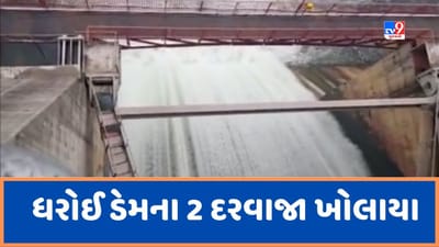 Mehsana video : ધરોઇ ડેમના 2 દરવાજા ખોલાયા, સાબરમતી નદીના કાંઠા વિસ્તારને એલર્ટ કરાયા Mehsana video : ધરોઇ ડેમના 2 દરવાજા ખોલાયા, સાબરમતી નદીના કાંઠા વિસ્તારને એલર્ટ કરાયા