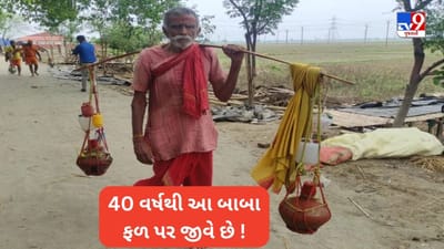 Shrawan 2023: આ બાબા 40 વર્ષથી છે અડિખમ માત્ર ફળ પર, 48 વાર બાબા વૈધ્યનાથ પર પાણીનો અભિષેક કરવા ખેડે છે સફર