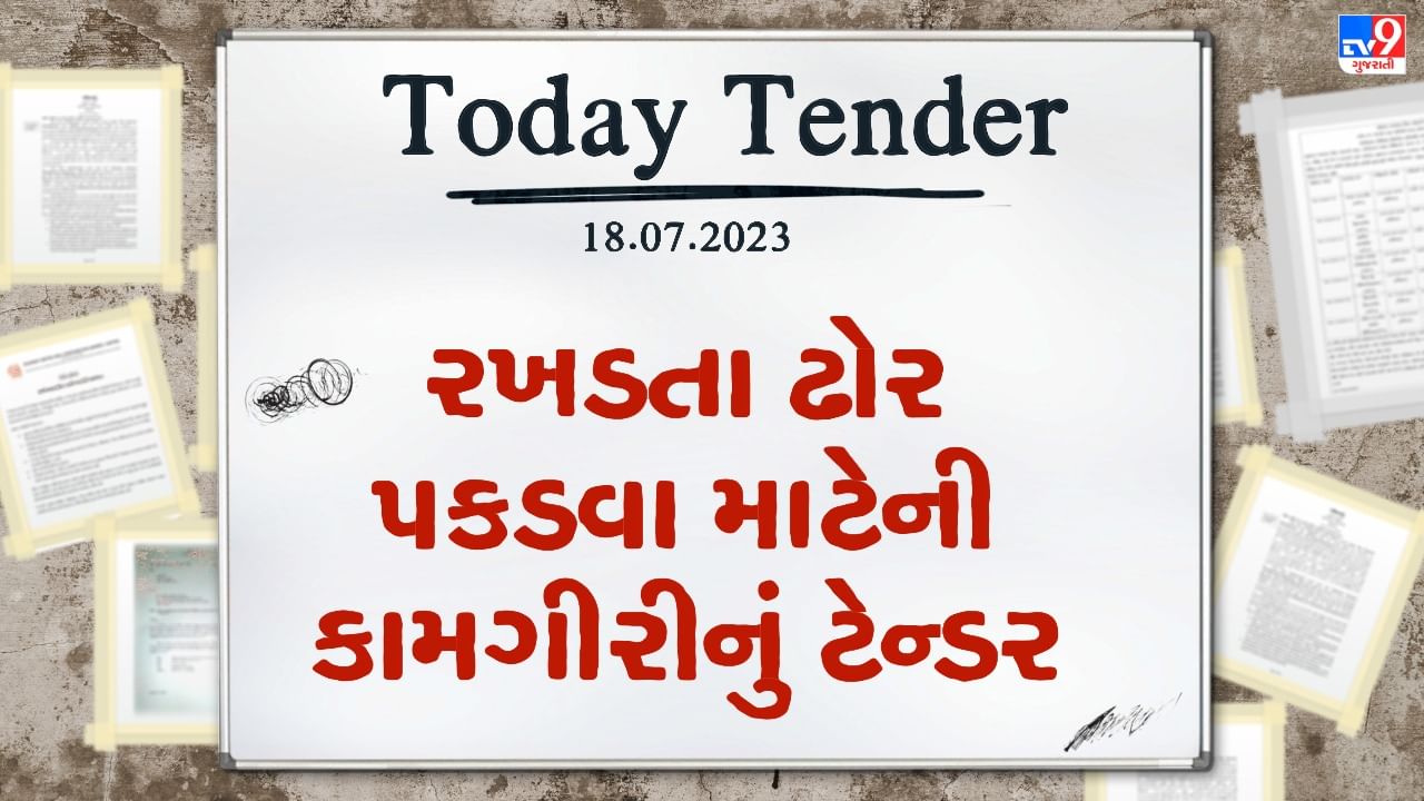 Tender Today : ગાંધીનગરમાં રખડતા ઢોર પકડવા માટેની કામગીરીનું ટેન્ડર જાહેર, ટેન્ડરની અંદાજીત કિંમત કરોડો રુપિયામાં