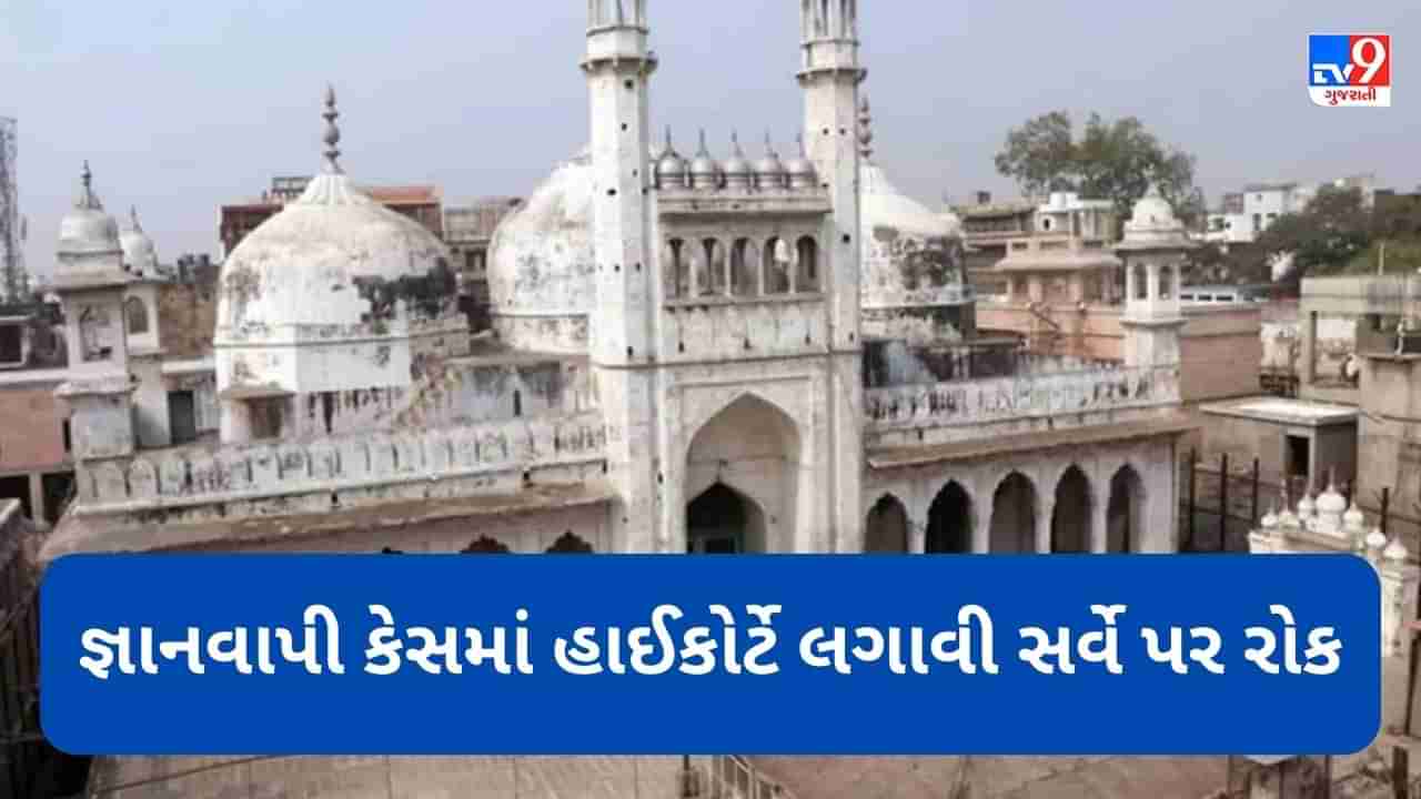 Breaking news : જ્ઞાનવાપી કેસમાં હાઈકોર્ટે આવતીકાલ સુધી સર્વે પર મૂક્યો પ્રતિબંધ, કોર્ટ મુસ્લિમ પક્ષની દલીલો સાંભળશે