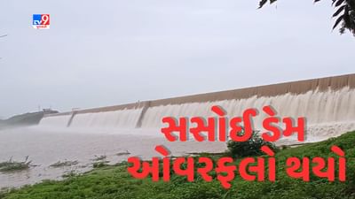 Jamnagar: જીવાદોરી સમાન સસોઈ ડેમ ઓવરફલો થયો, જુઓ Video