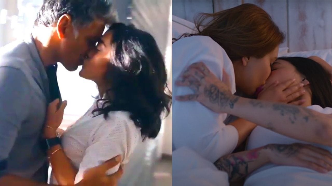 ફોર મોર શોર્ટસ પ્લીઝ - આ વેબ સિરીઝમાં, લેસ્બિયન અભિનેત્રીઓ લિસા રે અને બાની જેએ એક નહીં પરંતુ ઘણા કિસિંગ સીન આપ્યા છે.આ સિરીઝમાં મિલિંદ સોમન અને સયાની ગુપ્તાએ પણ કિસિંગ સીન આપ્યા હતા.