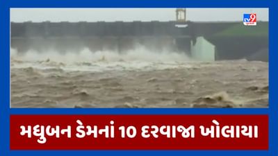 Gujarati Video : વલસાડના મધુબન ડેમની જળ સપાટી 72.70 મીટરે પહોંચી, નીચાણવાળા 37 જેટલા ગામોને એલર્ટ કરાયા