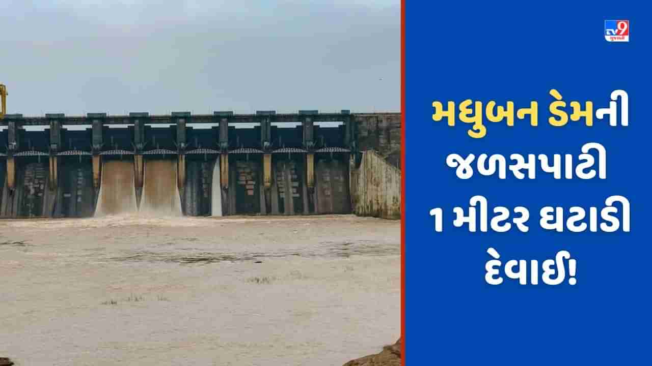 Monsoon 2023: મધુબન ડેમને અડધી રાત્રે કેમ એક મીટર ખાલી કરાયો? આવક કરતા ડબલ પાણી છોડી દેવાનુ જાણો કારણ