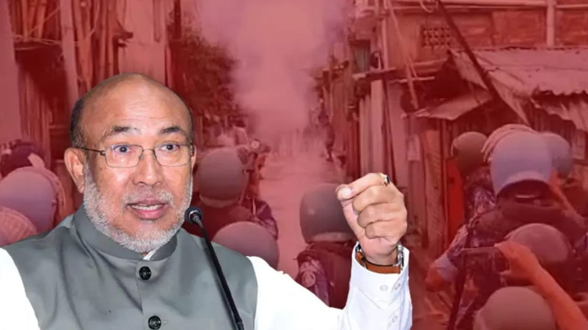 Manipur Violence: રાજીનામું આપવાનું મન બનાવી લીધા પછી સીએમ બિરેન સિંહનો વિચાર કેવી રીતે બદલાયો?, કહ્યું- બધુ પૂર્વ આયજિત Manipur Violence: રાજીનામું આપવાનું મન બનાવી લીધા પછી સીએમ બિરેન સિંહનો વિચાર કેવી રીતે બદલાયો?, કહ્યું- બધુ પૂર્વ આયજિત