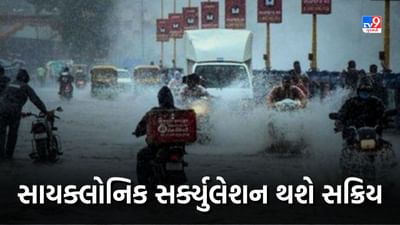 Monsoon 2023: સાયક્લોનિક સર્ક્યુલેશન સક્રિય થવાને કારણે આગામી 5 દિવસ રાજ્યમાં વરસશે વરસાદ, જુઓ Video